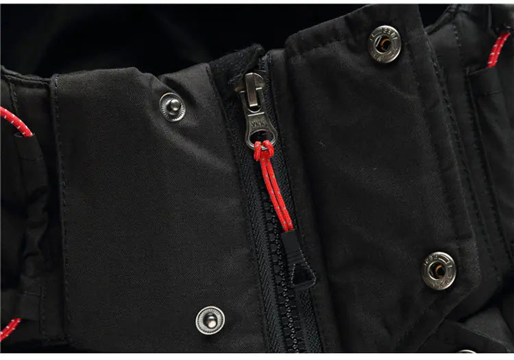 Men's Winter Slim Fit Down Jacket with Hood