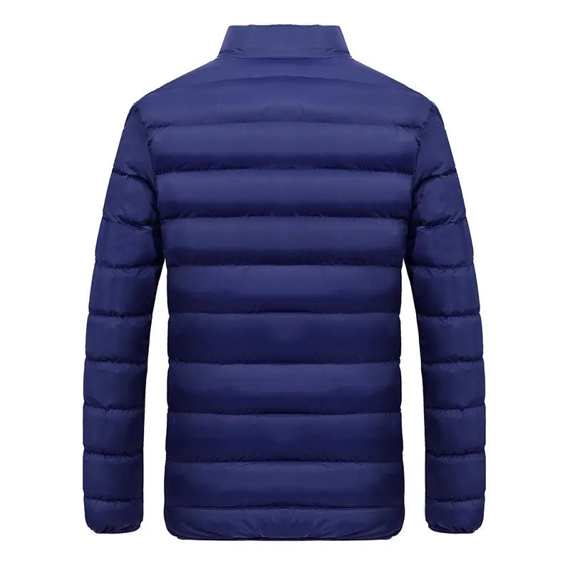 Men's Thick Cotton Jacket - Warm Winter Down Coat