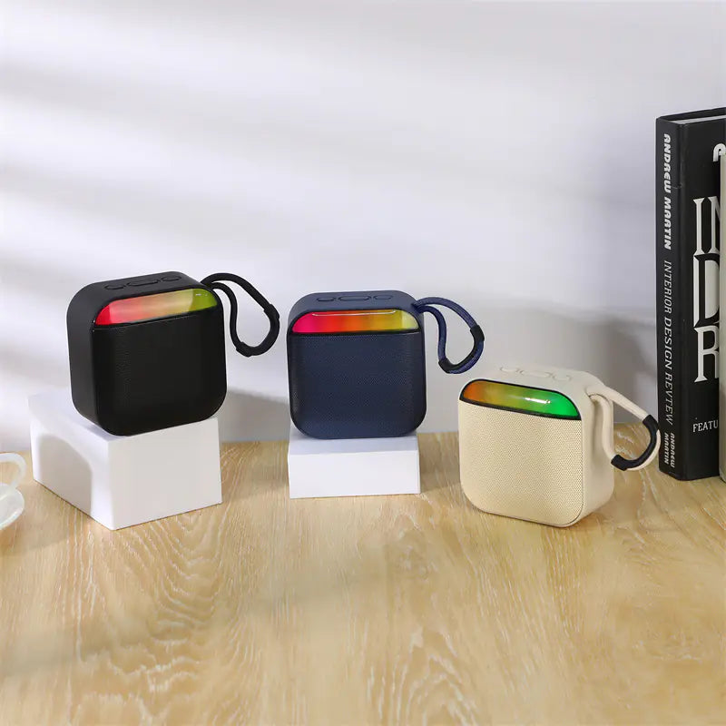 2023 Bluetooth Speaker with RGB Lights - Portable Outdoor