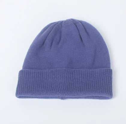 Thickened Double Layer Wool Knitted Hat for Kids