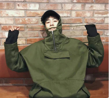 Men's Casual Loose-Fit Hooded Jacket for Fall