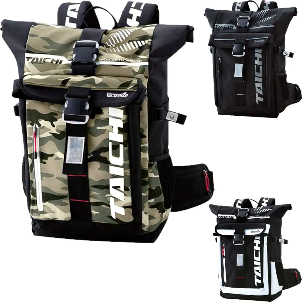Motorcycle Waterproof Multi-Function Backpack Bag