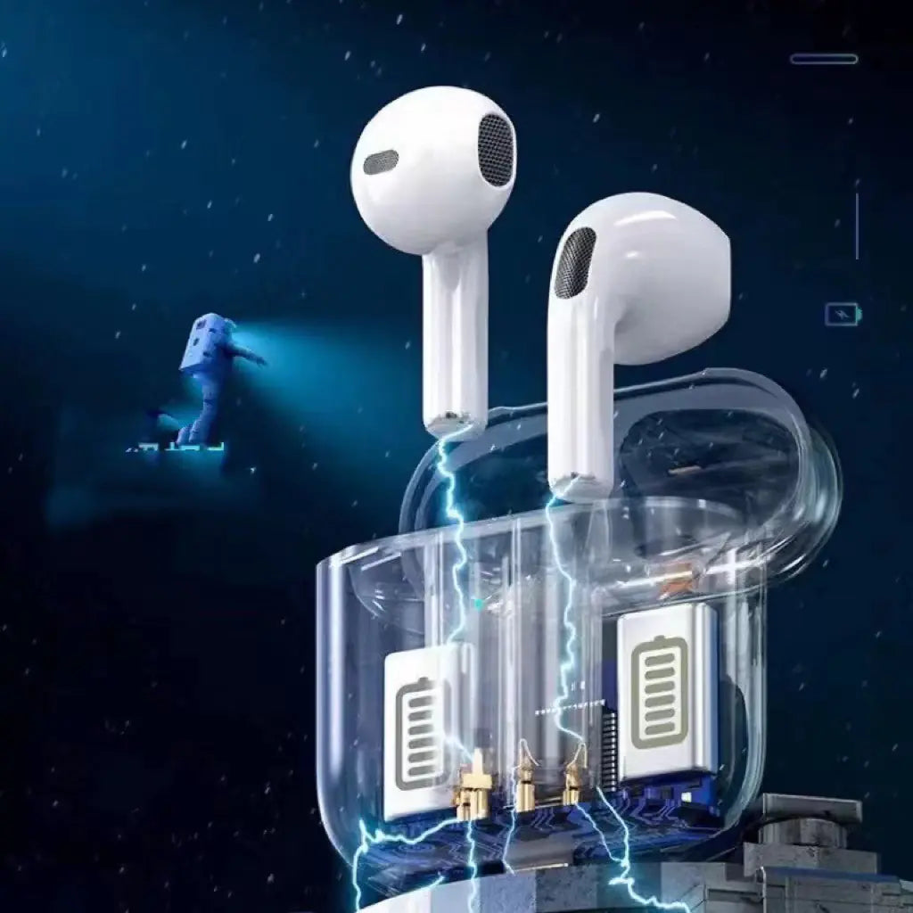 Pro4 Pro6 Wireless TWS Bluetooth Headphones with Noise Canceling