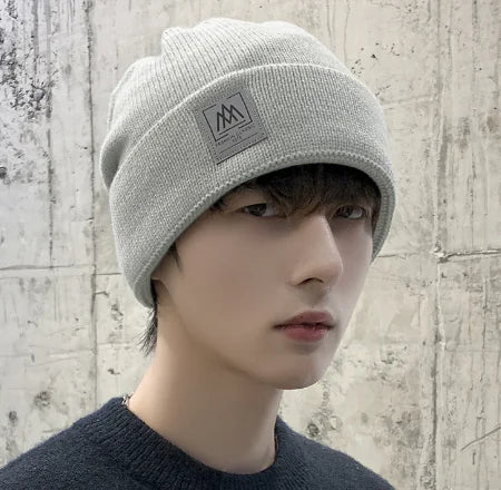 Men's Windproof Warm Wool Knitted Hat