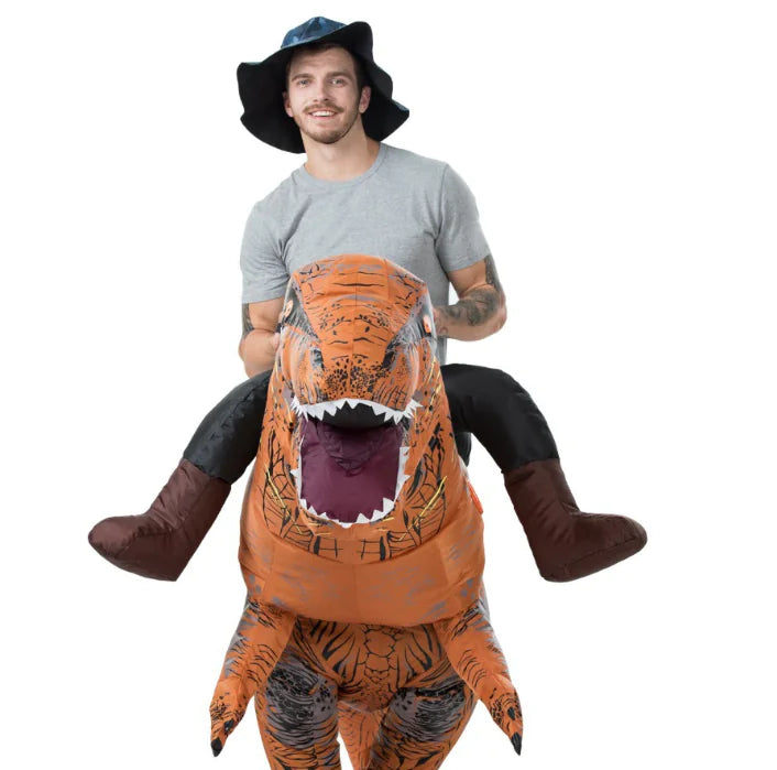 Inflatable T-Rex Costume for Halloween Cosplay Party
