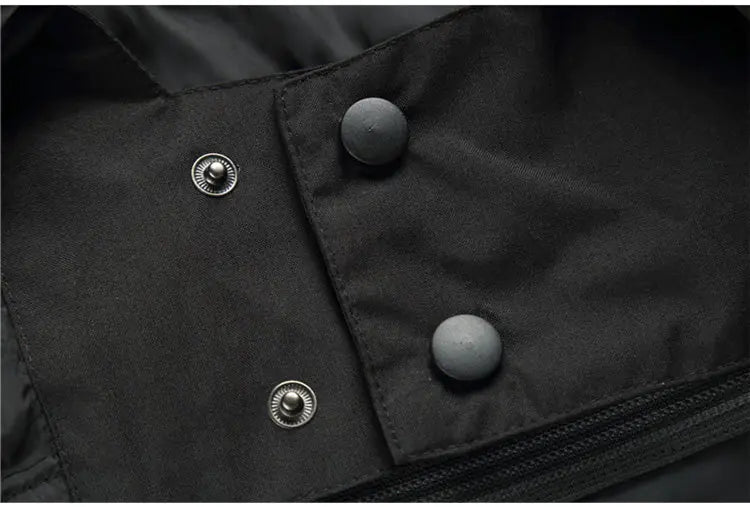 Men's Winter Slim Fit Down Jacket with Hood