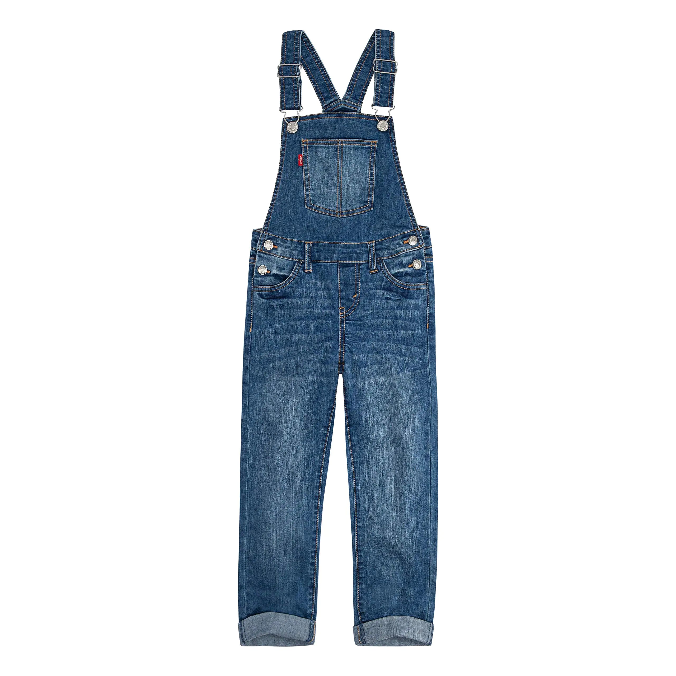Levis Girls Big Denim Overall West Lake 8