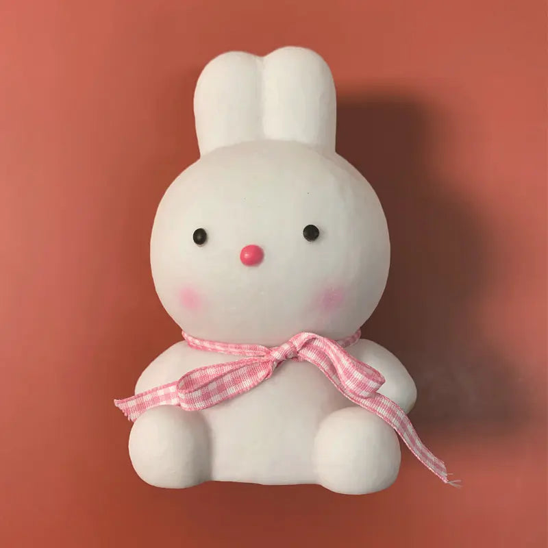 Cute LED Night Light Cartoon Rabbit Bedside Lamp