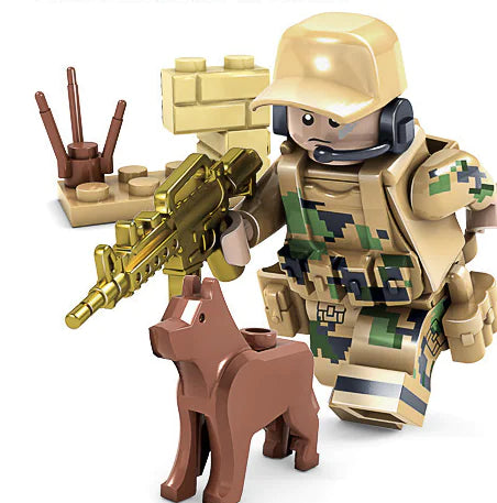 Military SWAT Building Blocks for Kids (Educational Toy)
