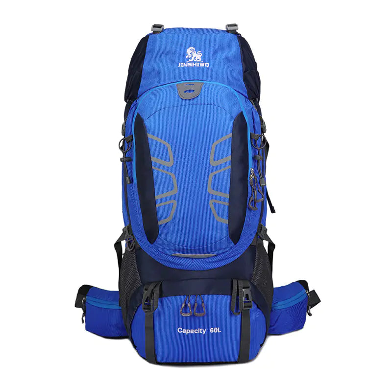 60L Outdoor Hiking Backpack with Water-Resistant Design