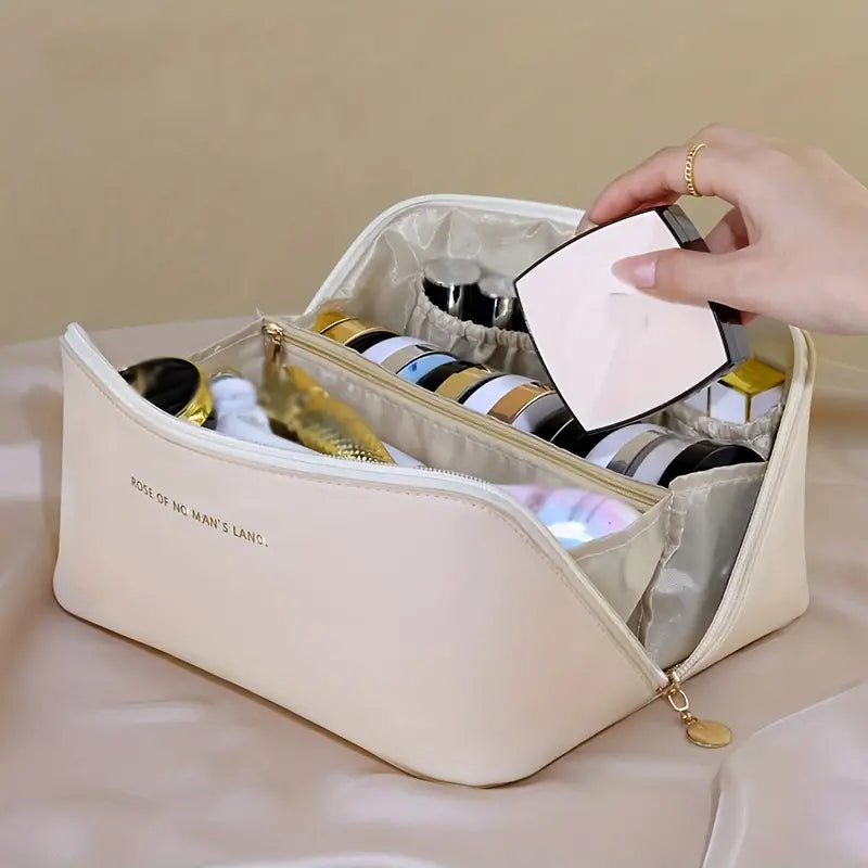 Large Capacity Travel Cosmetic Bag for Organization