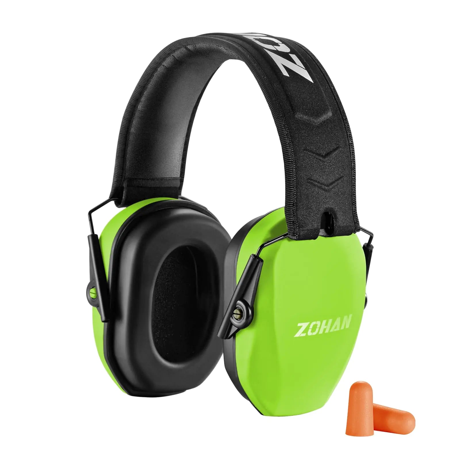 ZOHAN EM018 Shooting Ear Protection Noise Cancelling Safety Muffs NRR 27dB Hearing Protection for Shooting Hunting Mowing