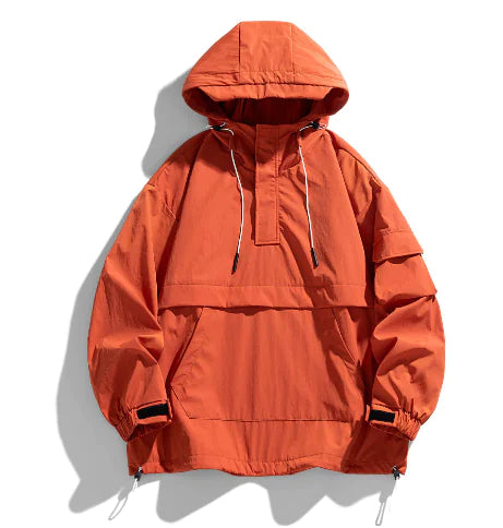 Men's Casual Loose-Fit Hooded Jacket for Fall