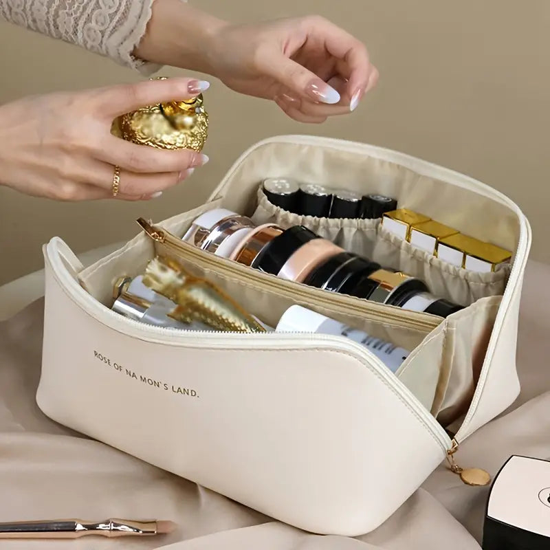 Large Capacity Travel Cosmetic Bag for Organization