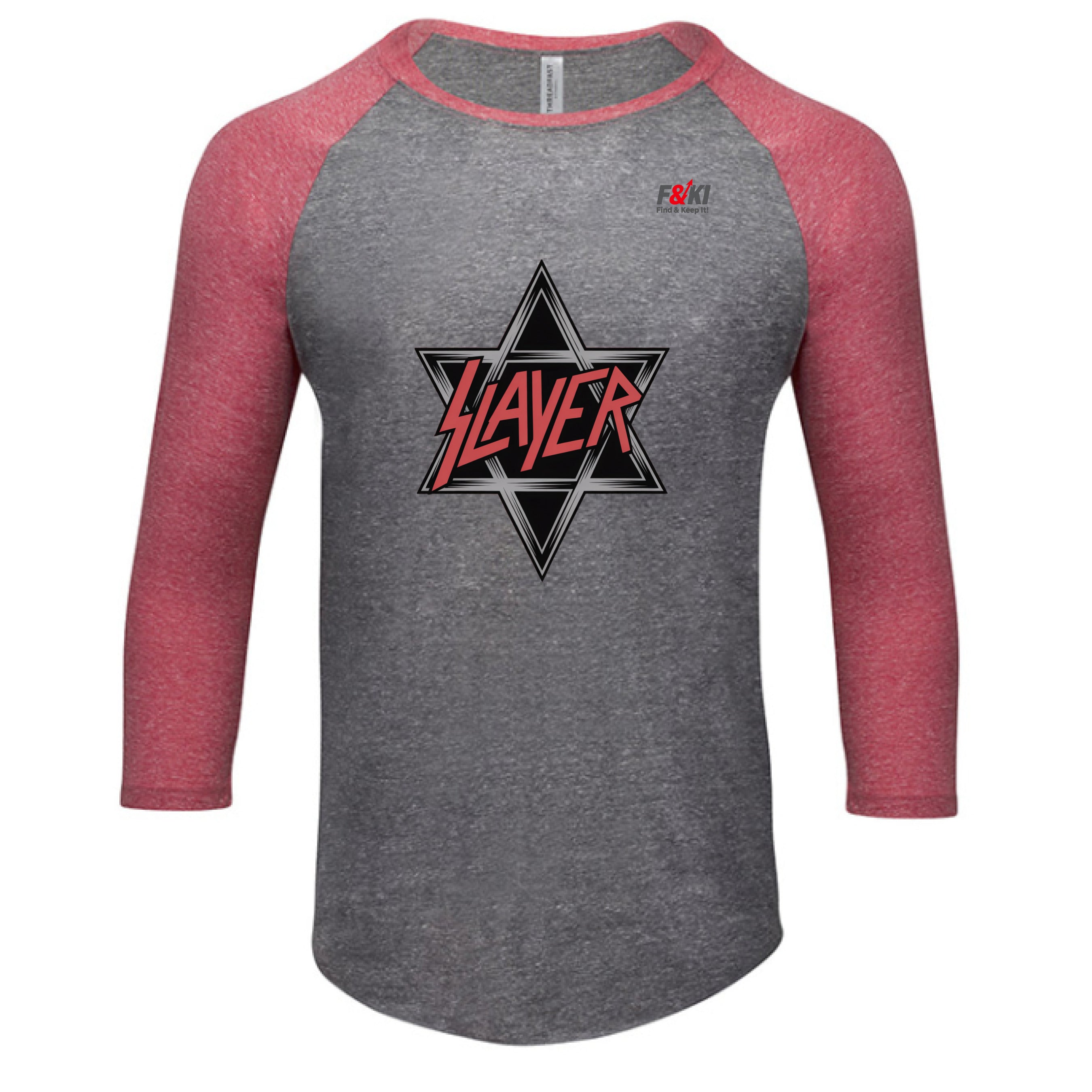 GREY/ RED TRIBLD - FRONT