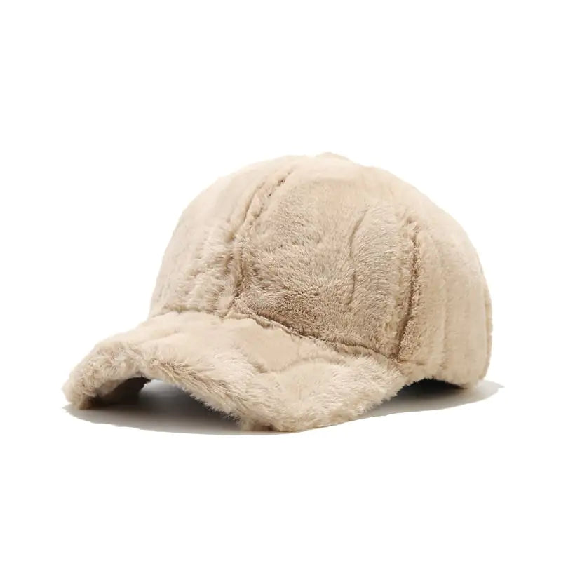 Warm Thickened Fleece Baseball Cap for Men (Winter)