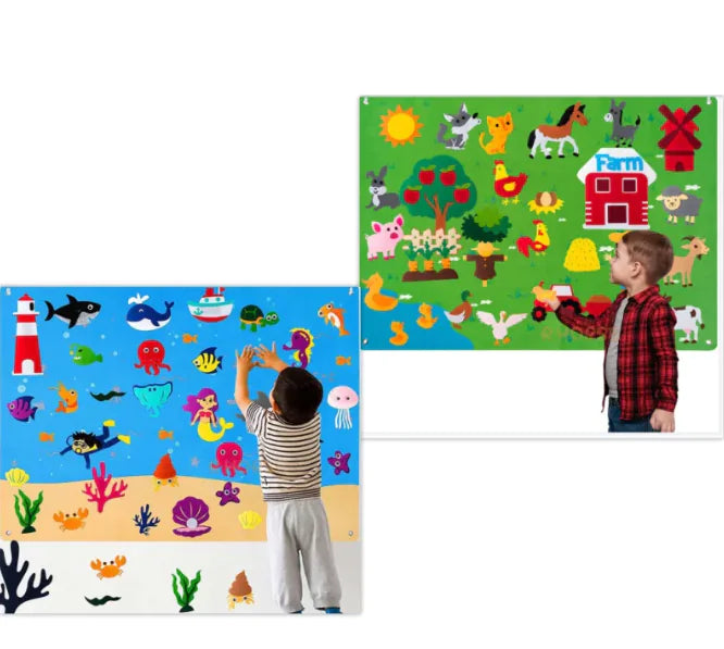 Interactive Science Discovery Felt Busy Board