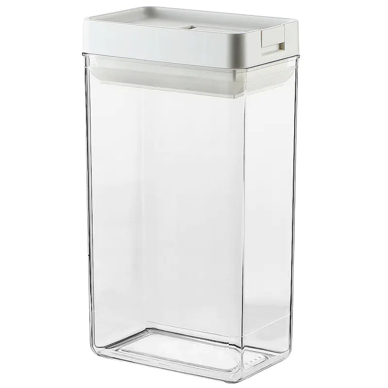 Stackable Plastic Food Storage Containers for Kitchen