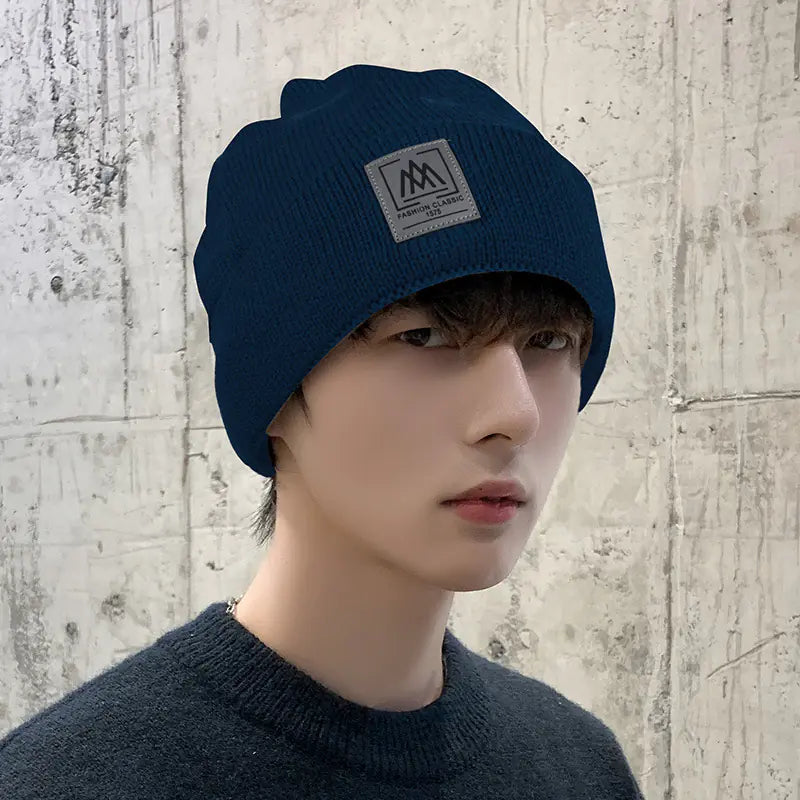 Men's Windproof Warm Wool Knitted Hat