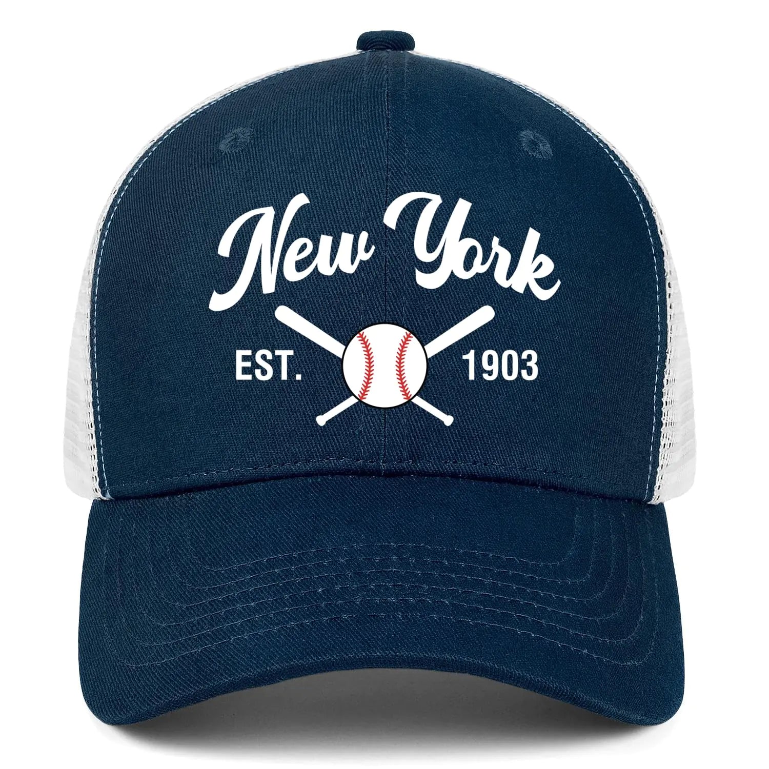 Olitarxer Black Cap Men Women Mesh Baseball Hat Embroidered Trucker Hats Youth Apparel Gifts Snapback Caps