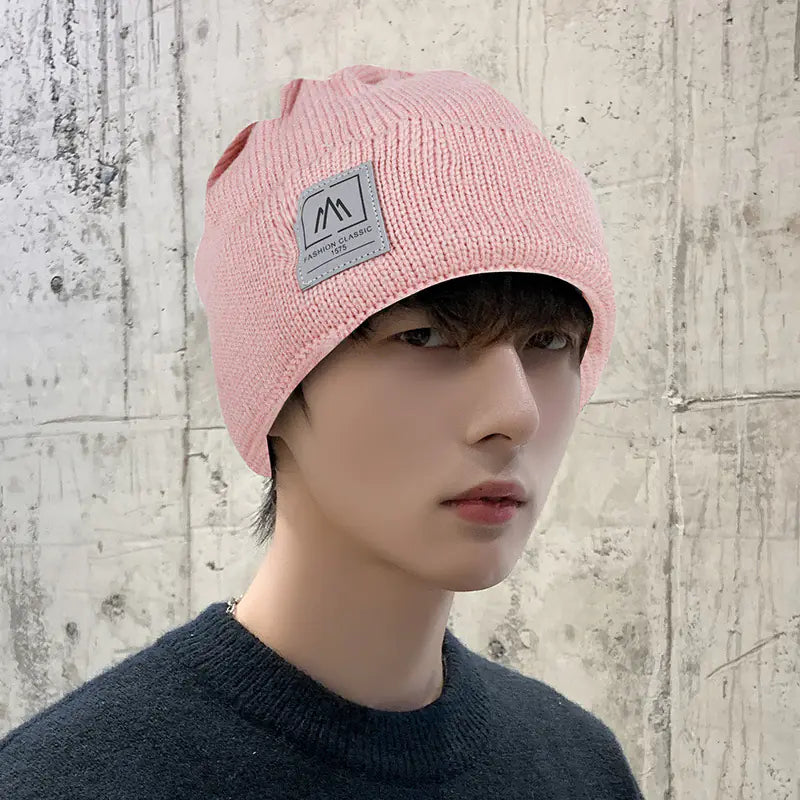 Men's Windproof Warm Wool Knitted Hat