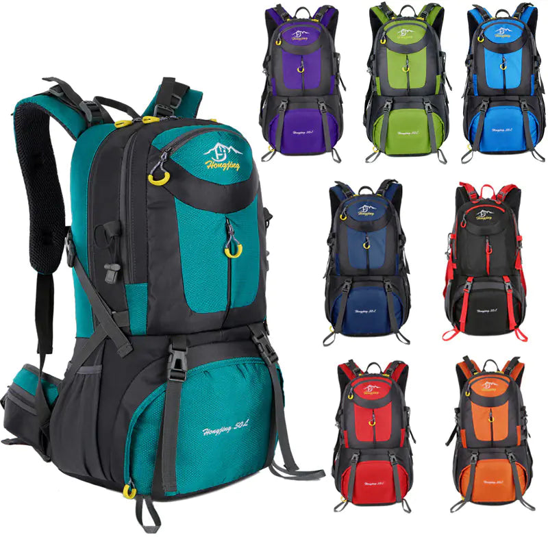 Outdoor Hiking Backpack Unisex 40L 50L 60L Waterproof