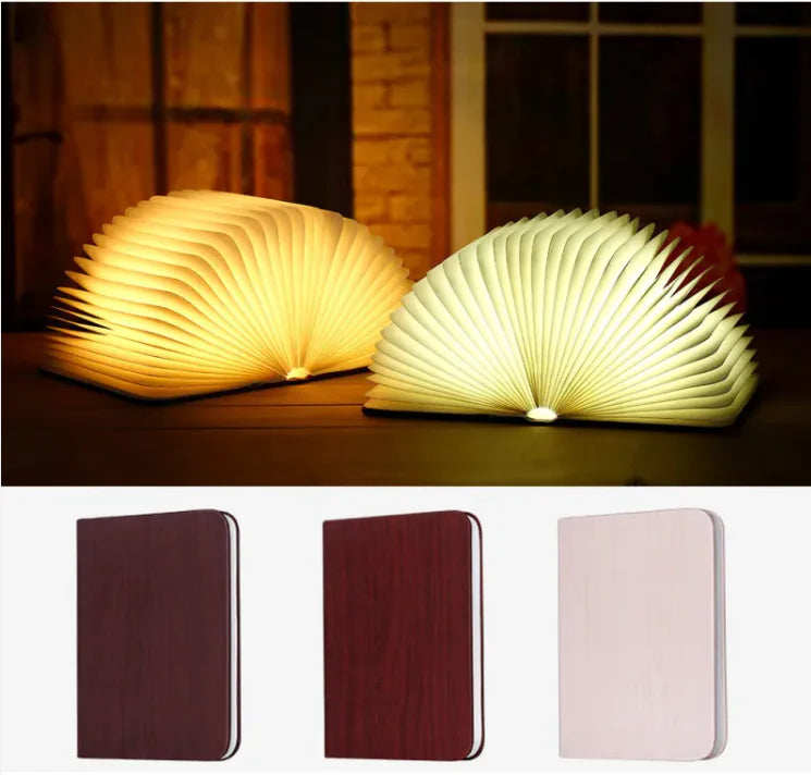 Bedroom Rechargeable Bedside Lamp Turning And Folding