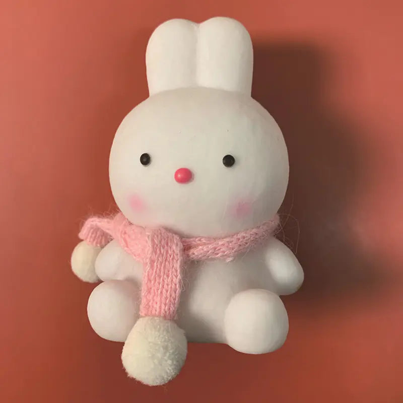 Cute LED Night Light Cartoon Rabbit Bedside Lamp