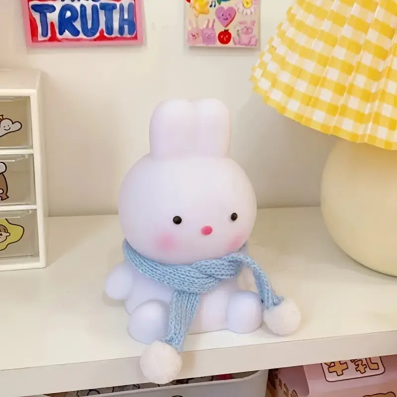 Cute LED Night Light Cartoon Rabbit Bedside Lamp