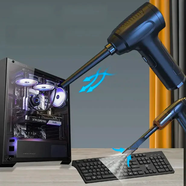 3-in-1 Portable Wireless Vacuum Cleaner and Air Pump